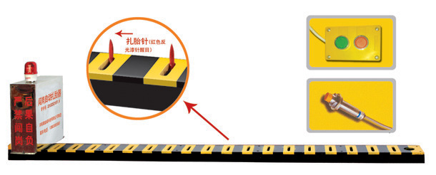 九江开发区V3嵌入式闯岗自动扎胎器/阻车器